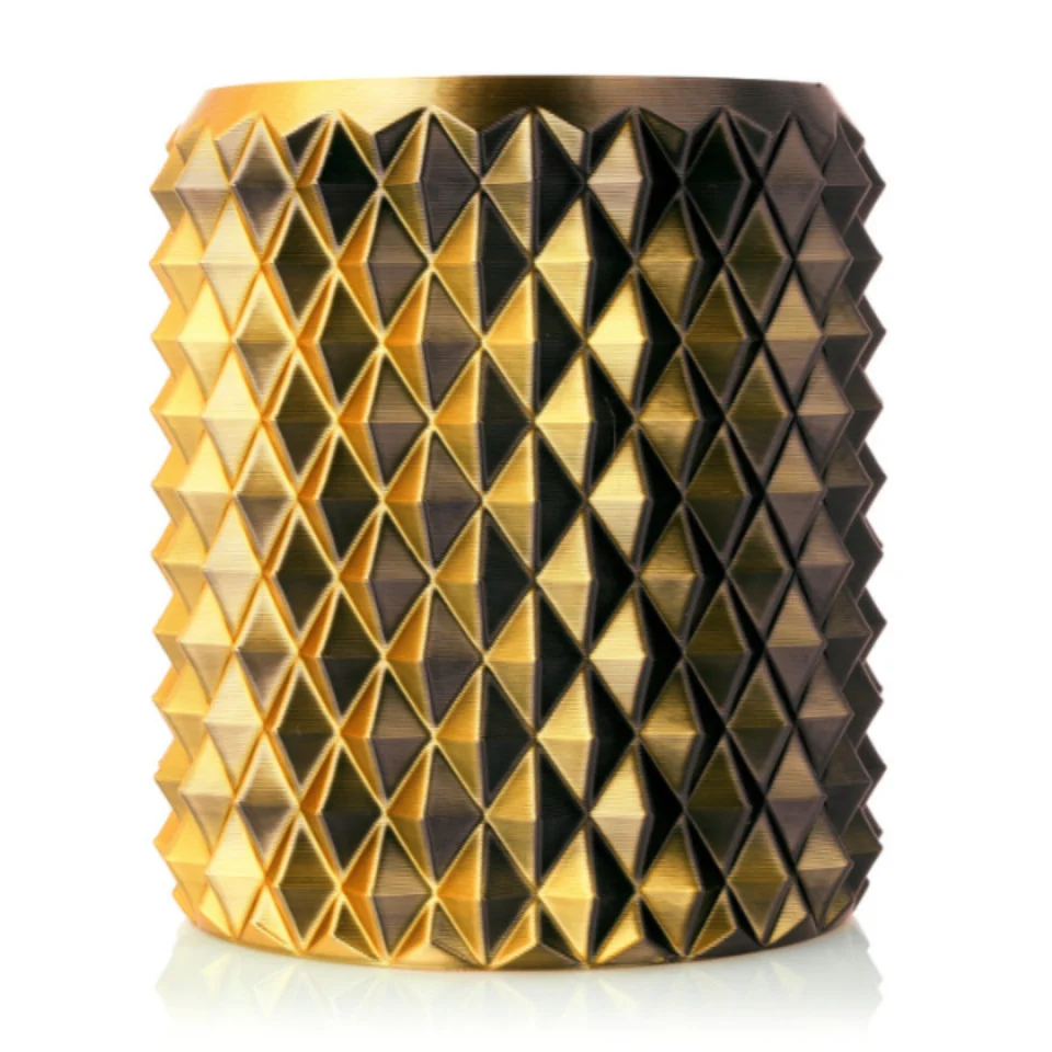 Filament 1.75 mm ReFill PLA Magic Silk Mistic Tiger Auriu/Negru 300g [1]