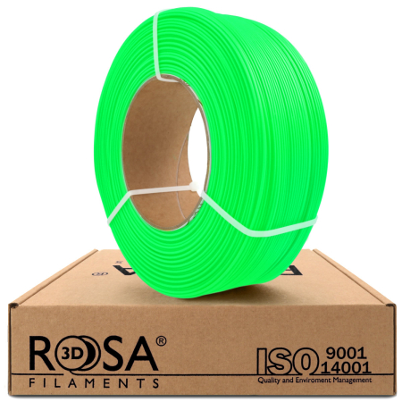 PLA STARTER - Filament 1.75 mm ReFill PLA Starter Neon Green Verde Neon 800g