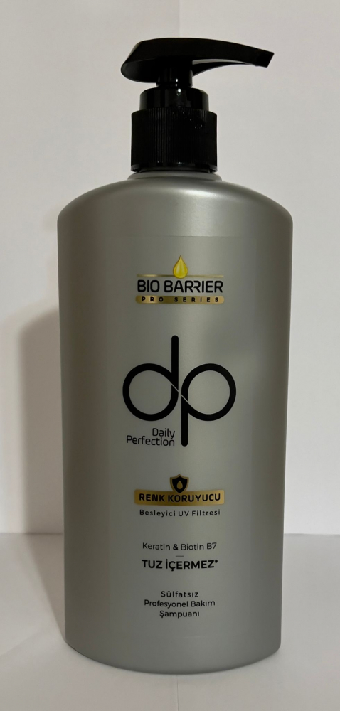 DP Bio Barrier - Șampon Profesional cu Keratină și Biotină B7, Fără Sulfați, 400 ml pentru Păr Strălucitor și Protejat [2]
