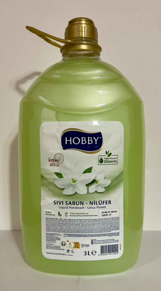 obby - Săpun Lichid cu Lotus, 3 L – Prospețime și Hidratare! [2]