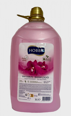 Dero și Balsam - Hobby - Săpun Lichid cu Aromă de Flori de Primăvară, 3 L