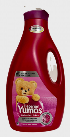 Dero și Balsam - Detergent lichid YUMOS Color, 2.52 l, 42 spalari