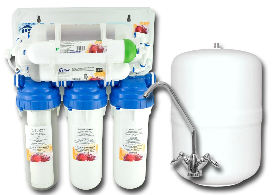 Osmoza inversa - Osmoză inversă cu mineralizare, 7 stagii de filtrare, RO 07 WFU