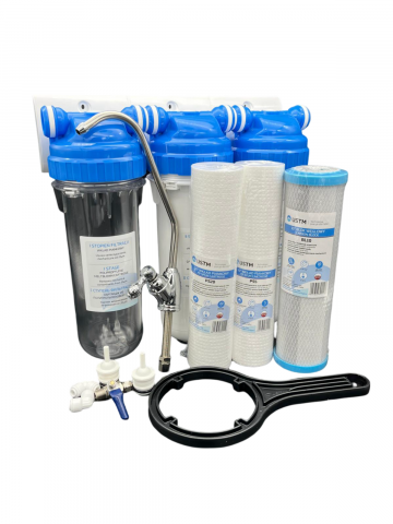 Filtrare - Sistem de filtrare in 3 etape - Aqua WFU