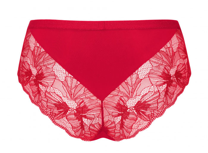 LISCA Chilot intreg  cu dantela ELEGANCE SYMPATHY rosu/negru [3]