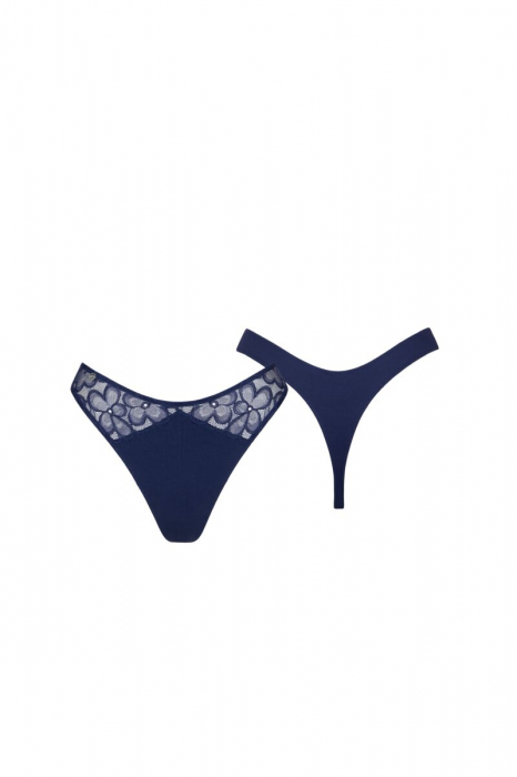 LISCA Chilot brazilian din bumbac si modal SUNFLOWER bleumarin [5]