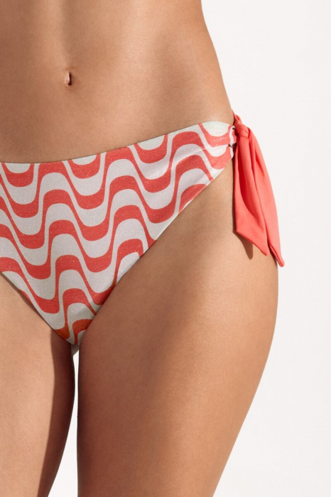 LISCA Slip de baie cu taietura clasica FASHION ICELAND orange [3]