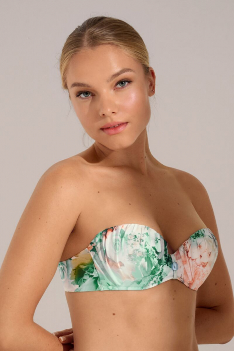 LISCA Sutien cu bretele detasabile si spuma subtire verde JAPAN [4]
