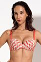 LISCA Sutien de baie cu spuma subtire si suport FASHION ICELAND orange [3]