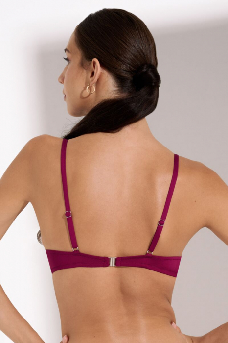 LISCA Sutien de baie bordo cu spuma subtire PALMA [2]
