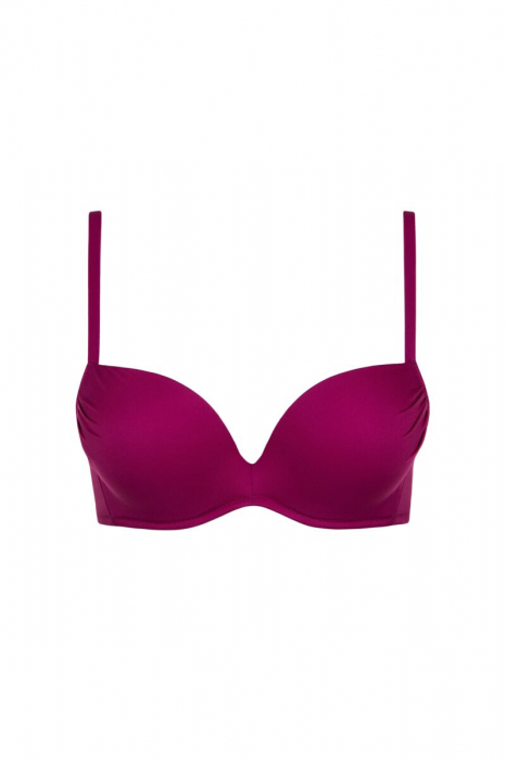 LISCA Sutien de baie cu push up bordo PALMA [6]