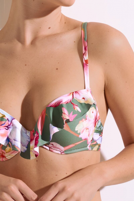 LISCA Sutien de baie cu push-up RIMINI verde [6]