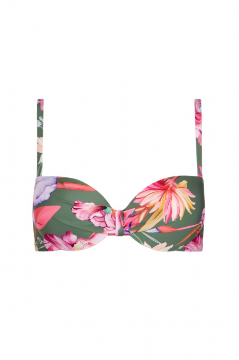 LISCA Sutien de baie cu spuma subtire si suport RIMINI verde [5]