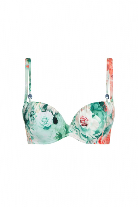 LISCA Sutien de baie verde cu push up ELEGANCE JAPAN [6]