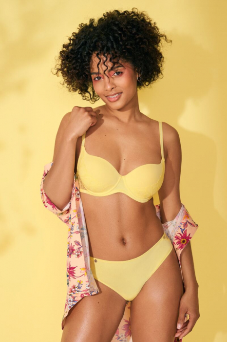 LISCA Sutien din modal cu spuma subtire si sustinere SUNFLOWER [5]