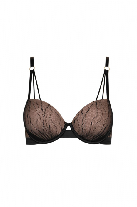 LISCA Sutien din spuma subtire si sustinere NIGHTSCAPE negru [5]