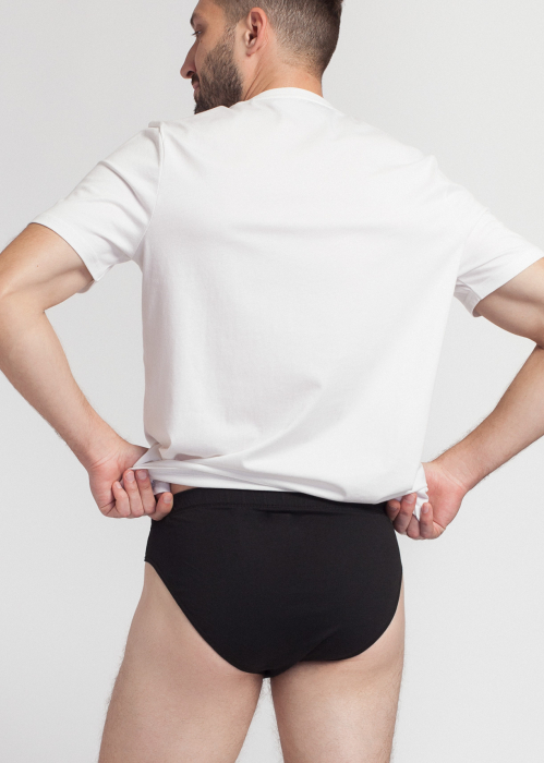 SOFIAMAN Chilot din bumbac organic Negru [3]