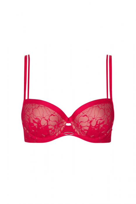 LISCA Sutien cu spuma si sustinere FLAMENCO rosu [2]