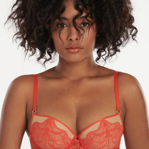 LISCA Sutien SEDUCTION din spuma subtire DIONE ROSU [3]