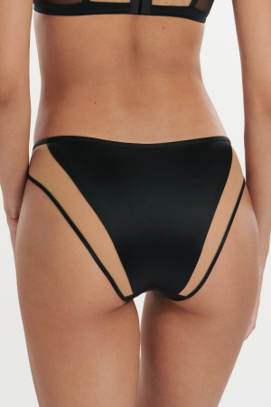 Chiloti intregi - LISCA Chilot intreg negru/corai SEDUCTION DIONE