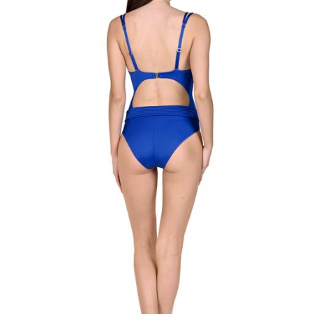 Costum de baie intreg negru/albastru NAVARRE BEACH [4]