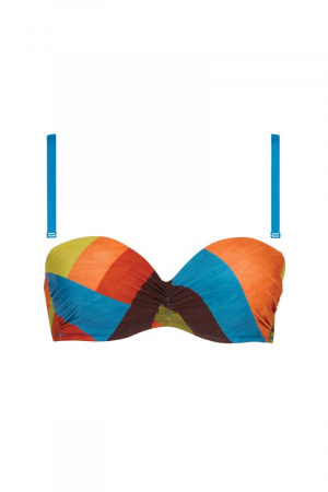 LISCA Sutien de baie cu bretele detasabile albastru VIVIERO [5]