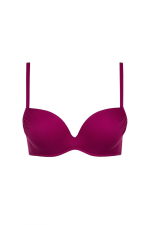 LISCA Sutien de baie cu push up bordo PALMA [5]