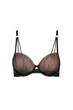 LISCA Sutien din spuma subtire si sustinere NIGHTSCAPE negru [4]