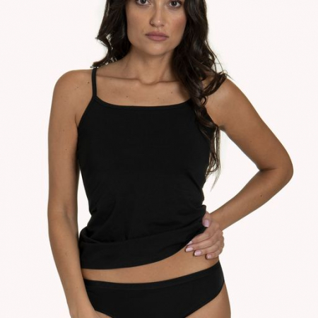 Maiou AURA cu bretele subtiri NEGRU [0]