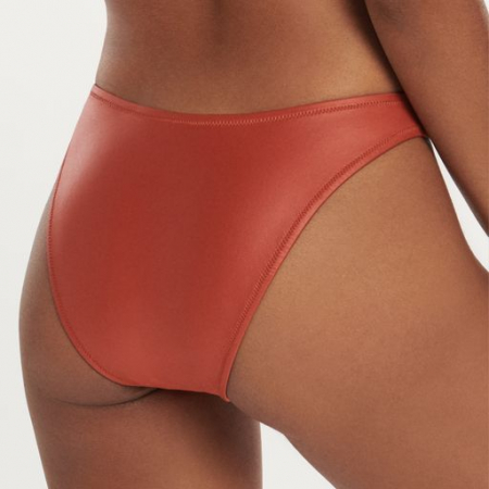 Slip de baie HIGH LEG JORDAN-negru/orange [2]