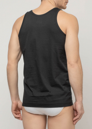 SOFIAMAN Maiou din bumbac organic Negru [2]