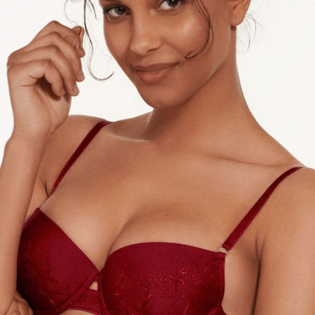 LISCA Sutien cu spuma subtire RUBY ROSU Sutiene cu sustinere din spuma - LISCA Sutien cu spuma subtire RUBY ROSU