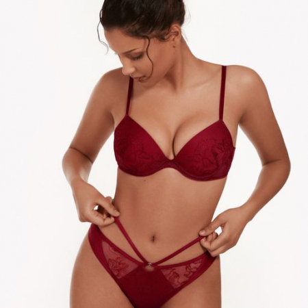Produse - LISCA Sutien RUBY ROSU cu PUSH-UP