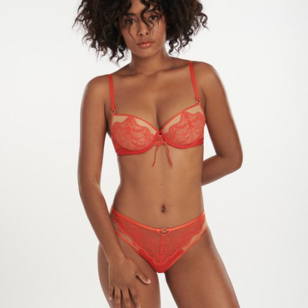LISCA Sutien SEDUCTION din spuma subtire DIONE ROSU Sutiene cu sustinere din spuma - LISCA Sutien SEDUCTION din spuma subtire DIONE ROSU