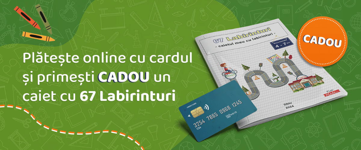CADOU la plata cu cardul + livrare la doar 12 lei!