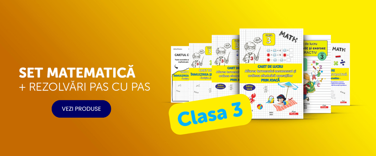 Caiete Clasa 3 – Structurate logic si progresiv