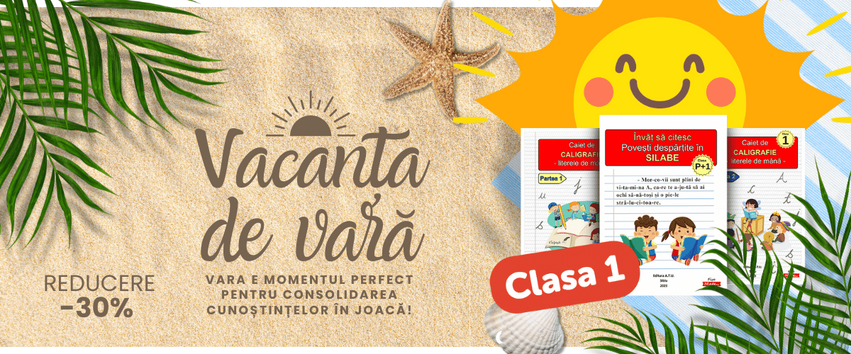 Aici gasesti seturi de recapitulare pentru clasa 1, 2 si 3 – toate explicate pas cu pas, pentru ca parintele sa poata ajuta usor.