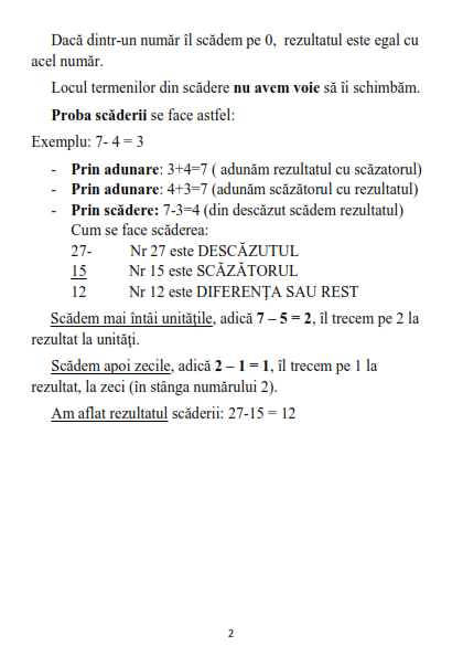 Adunarea si Scaderea Clasa 1 cu si fara Trecere Peste Ordin cu Rezolvari [5]