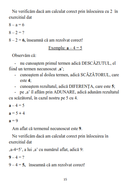 Adunarea si Scaderea Clasa 1 Probleme si Exercitii cu si fara Trecere Peste Ordin [10]