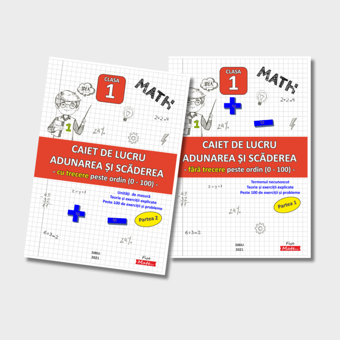Adunarea si Scaderea Clasa 1 Probleme si Exercitii cu si fara Trecere Peste Ordin