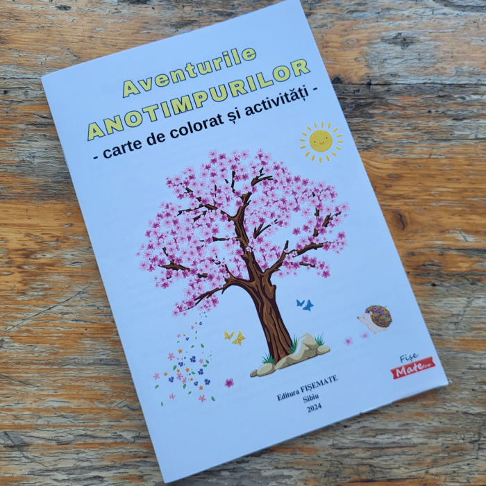 Carte copii 3-7 ani cu activitati si colorat Aventurile Anotimpurilor [3]