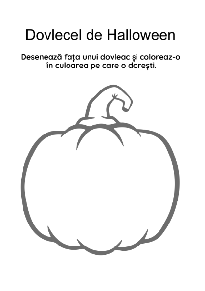 Carte de colorat si activitati distractive de Halloween | Copii 3-7 ani [8]