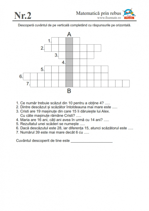 Set recapitulare matematica clasa 1 pentru copii cu exercitii si probleme [3]