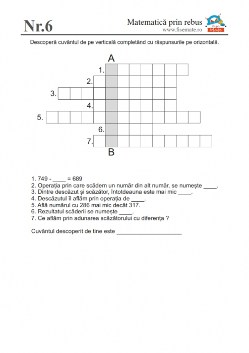 Set recapitulare matematica clasa 2 pentru copii cu rezolvari incluse [4]