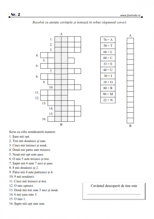 Culegere recapitulare matematica clasa 3 pentru copii cu exercitii si probleme [3]