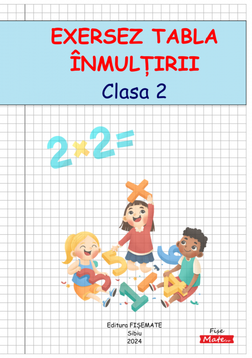 Pachet 5 caiete Operatii Matematice clasa 2 pentru copii [12]