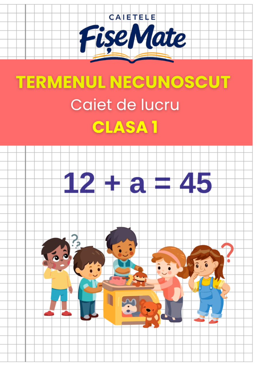Pachet 4 caiete Operatii Matematice clasa 1 pentru copii - peste 240 pagini [14]
