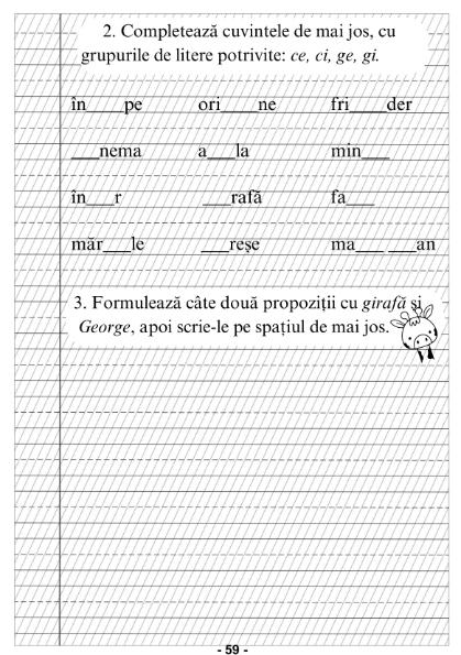 Set caligrafie clasa 1 pentru copii cu litere de mana de exersat [16]