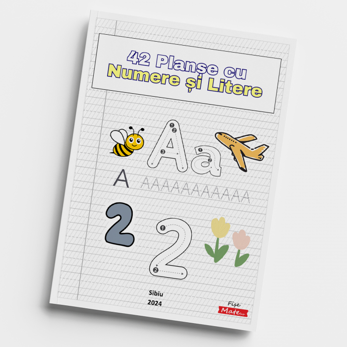 Set 8 caiete educative copii 3–7 ani cu colorat si activitati [13]