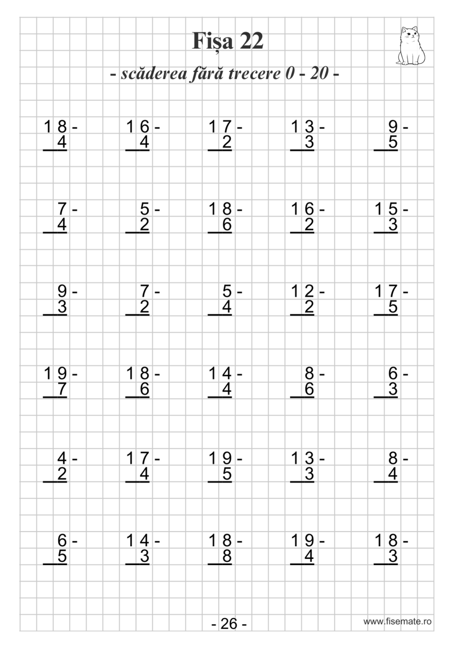 Set clasa pregatitoare: Adunari, Scaderi, Probleme, Numere, Litere [5]